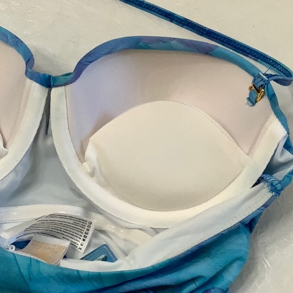 Lisa Blue WINGED ONES Sweetheart Bandeau 1pc - Celestial Blue (#18) - Picture 4 of 16